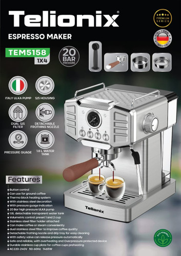اسپروسو ساز تلیونیکس مدل 5158